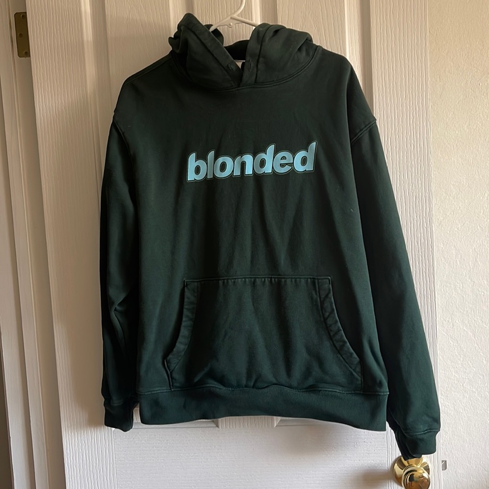 Frank ocean blonded green hoodie